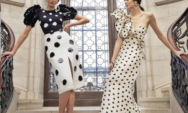 Los lunares, una tendencia favorecedora y elegante